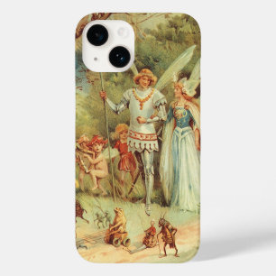 Thumbelina und Prince Wedding, Vintage Mairy Tales Case-Mate iPhone 14 Hülle