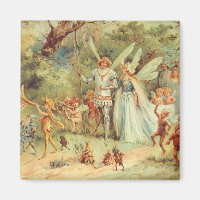 Thumbelina und Prince Wedding, Vintage Mairy Tales
