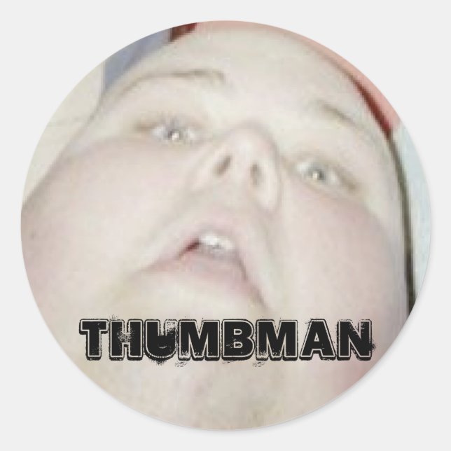 THUMBMAN Stickers (Vorderseite)