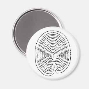 Thumbprint Labyrinth - Magnet