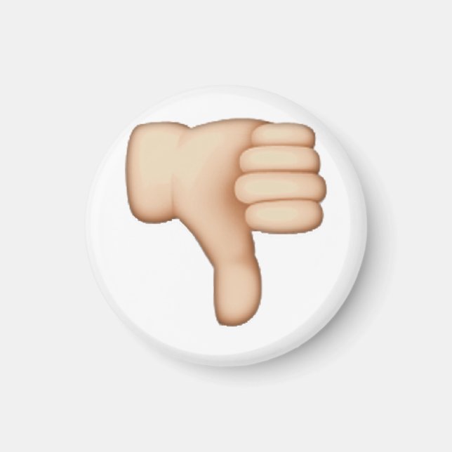 Thumbs Down - Emoji Magnet (Vorne)
