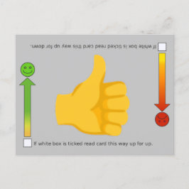 Thumbs Up, Emoji Postkarte
