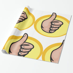 Thumbs Up Gesture Geschenkpapier