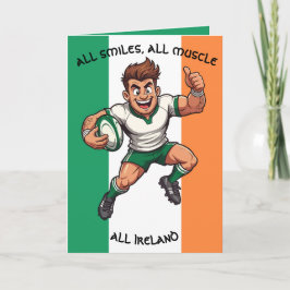 Thumbs-Up Try Irish Rugby Energy Karte