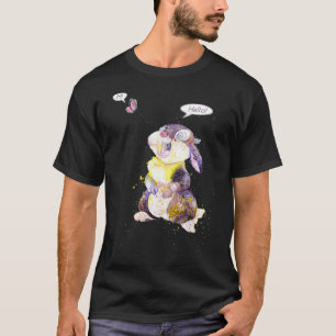 Thumper Bunny and Butterfly Art T-Shirt