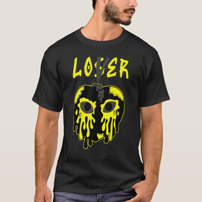 Thunder 14s Loser  Heart Crying 14 Retro Thunder T-Shirt (Vorderseite)