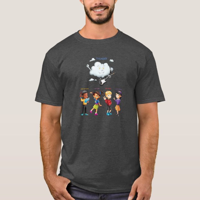 Thunder and Friends Shirt (Vorderseite)