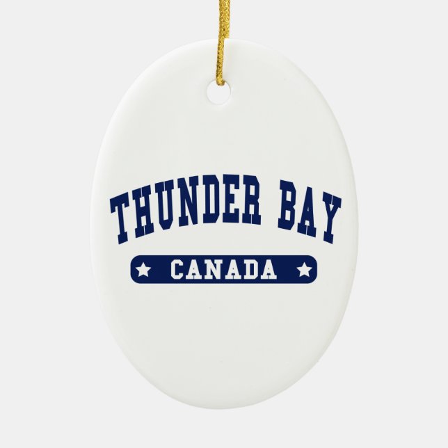 Thunder Bay Keramikornament (Vorne)