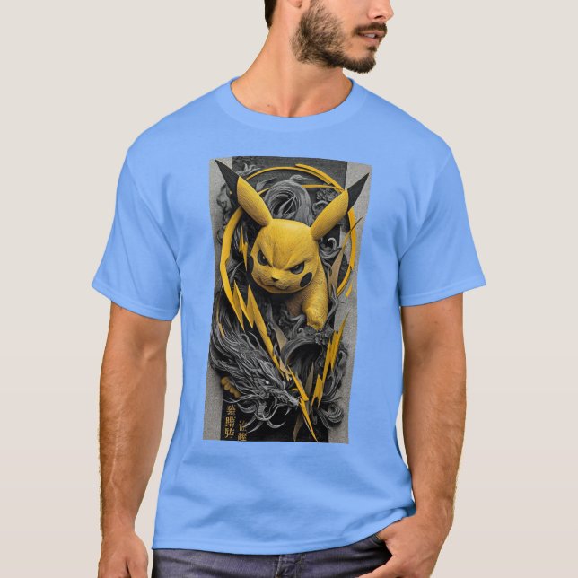 Thunder Beast: Pikachu Awakens" T-Shirt (Vorderseite)