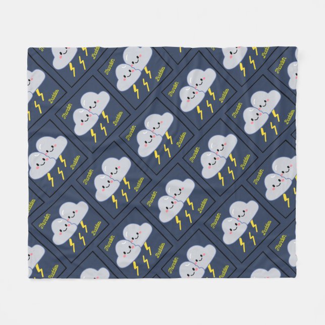 Thunder Buddies Fleecedecke (Vorderseite (Horizontal))