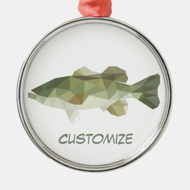 Thunder_Cove fischen Ornament Aus Metall (Vorne)