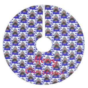 Thunder_Cove Polyester Weihnachtsbaumdecke