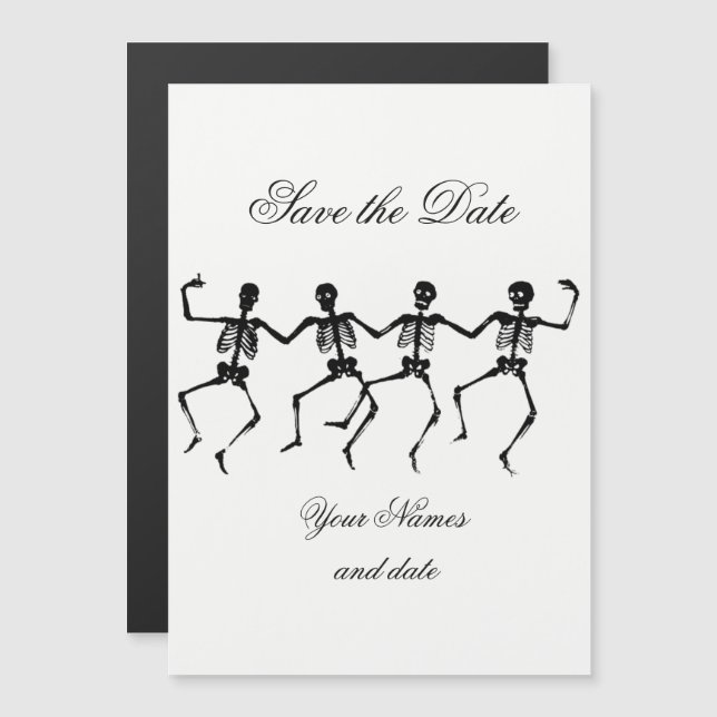 Thunder_Cove-Tanz Magneteinladung (Vorne/Hinten)