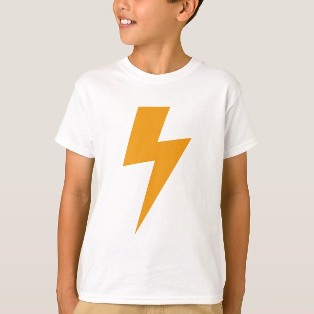 Thunder Energy Yellow Print T-Shirt (Vorderseite)