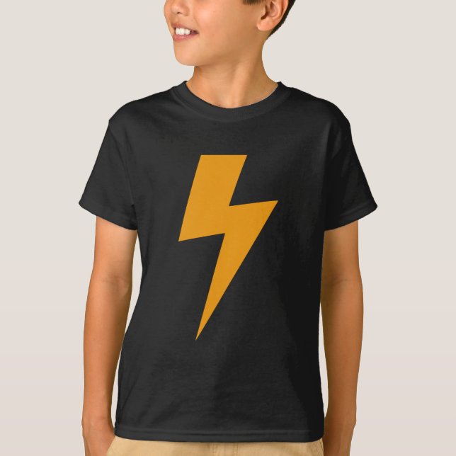 Thunder Energy Yellow Print T-Shirt (Vorderseite)