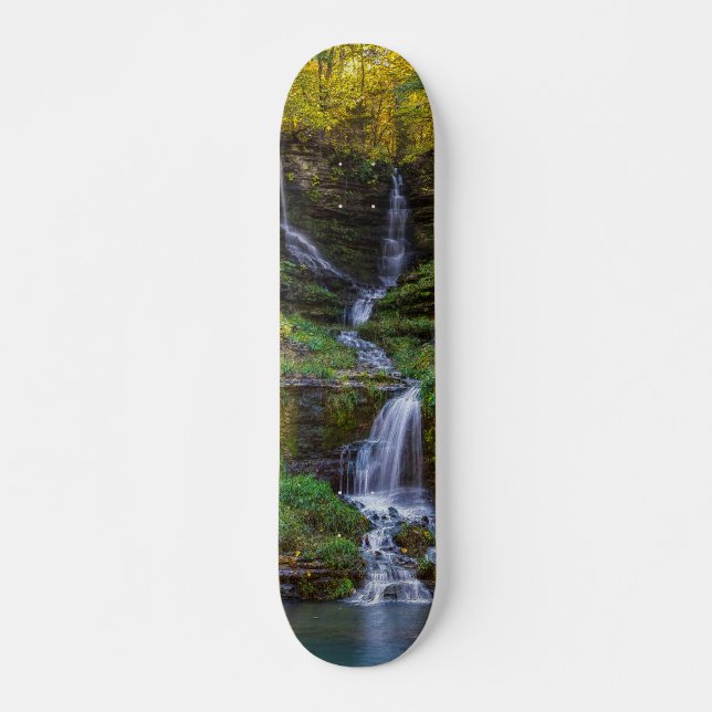 Thunder Falls Painterly Skateboard (Vorne)