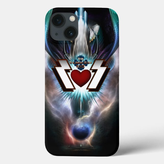 Thunder Gods Rock iPad Air Hüllen (Rückseite)