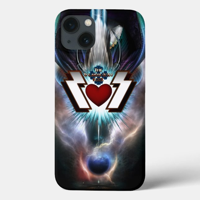 Thunder Gods Rock iPad Mini Fall Case-Mate iPhone Hülle (Rückseite)