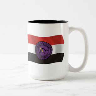 Thunder Mountain Lenape Nation Flag Tasse