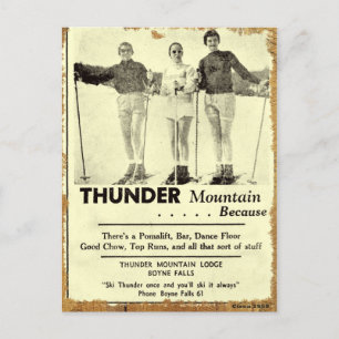 Thunder Mountain Postcard Postkarte
