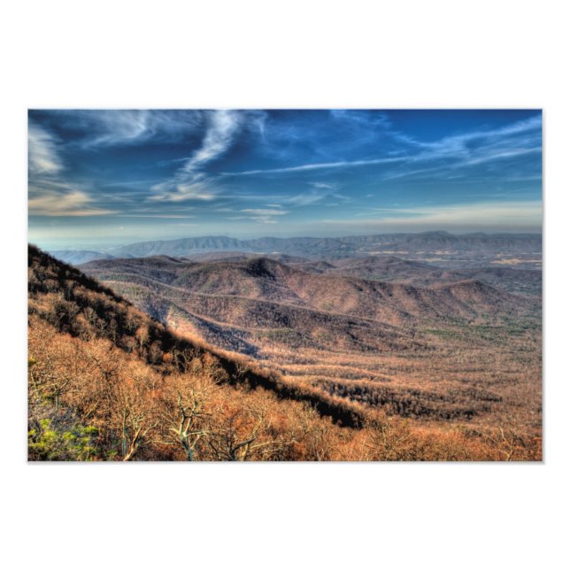 Thunder Ridge, Virginia Fotodruck (Vorne)