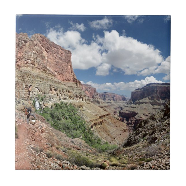 Thunder River Falls - Grand Canyon - Arizona Fliese (Vorderseite)