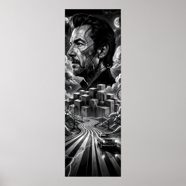 Thunder Road Durch die Nacht Poster (Vorne)
