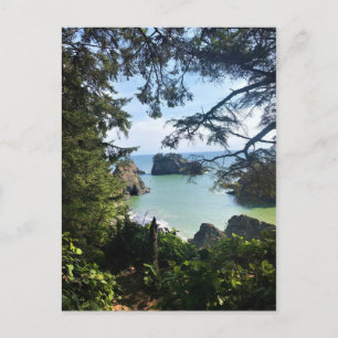 Thunder Rock Cove, Samuel H. Boardman, Oregon Postkarte