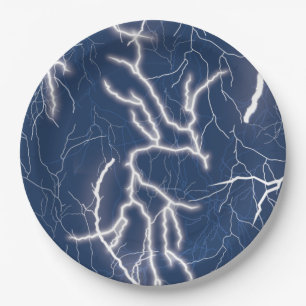 Thunder Strike Thunder Sturm Pappteller