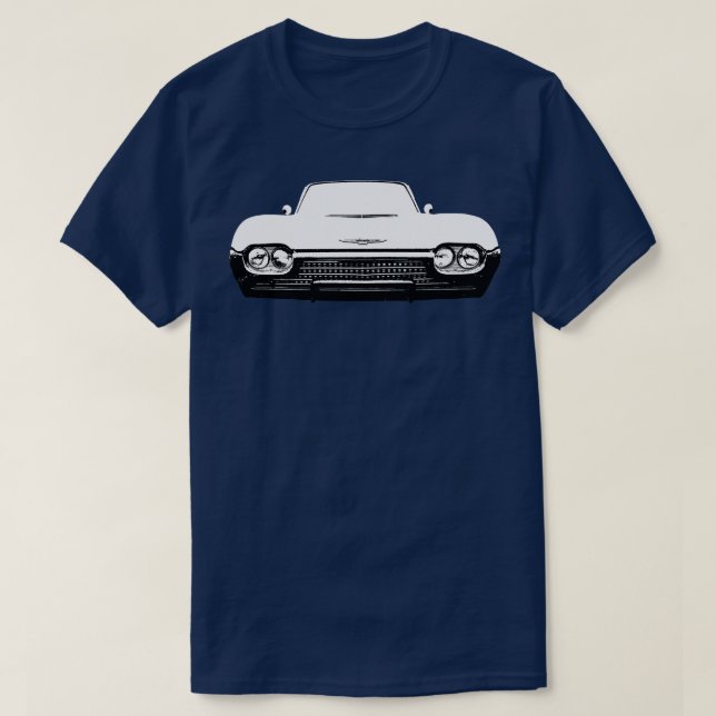 Thunderbird 1962 American Classic Monoblock White T-Shirt (Design vorne)