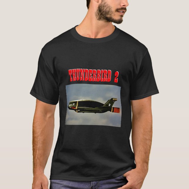 Thunderbird 2 Foto Thunderbird Flugzeug T-Shirt (Vorderseite)