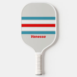 Thunderbird Across Striping mit Name Pickleball Schläger