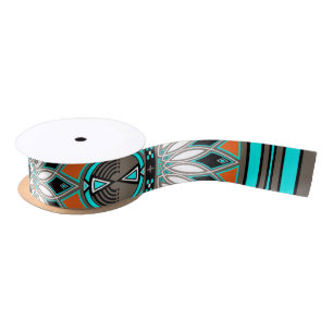 Thunderbird Aqua Satinband
