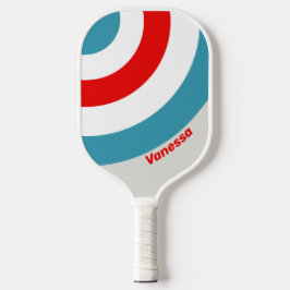 Thunderbird Circle Strip mit Name Pickleball Schläger