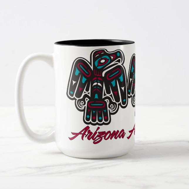 Thunderbird Clan Arizona Zweifarbige Tasse (Links)