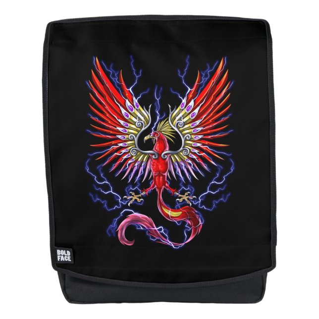 Thunderbird Cryptid Creature Rucksack (Vorderseite)