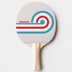 Thunderbird Curl Streifen mit Namen Tischtennis Schläger