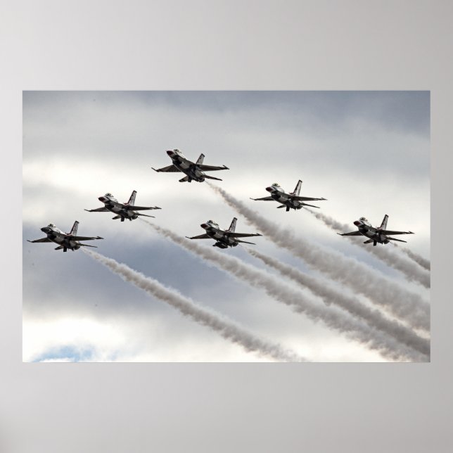 Thunderbird Delta Formation Poster (Vorne)