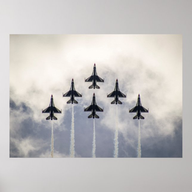 Thunderbird Delta Formation Poster (Vorne)