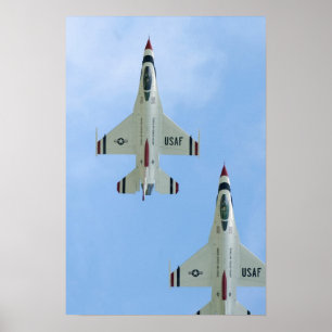 Thunderbird Flight Demonstration Team Poster