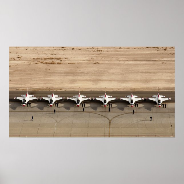 Thunderbird Flight Demonstration Team Poster (Vorne)