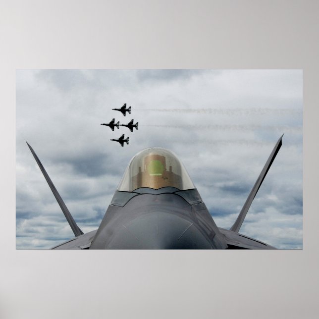 Thunderbird Flight Demonstration Team Poster (Vorne)