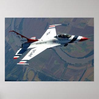 Thunderbird Flight Demonstration Team Poster