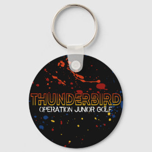Thunderbird Golf Schlüsselanhänger - Spritzer QR