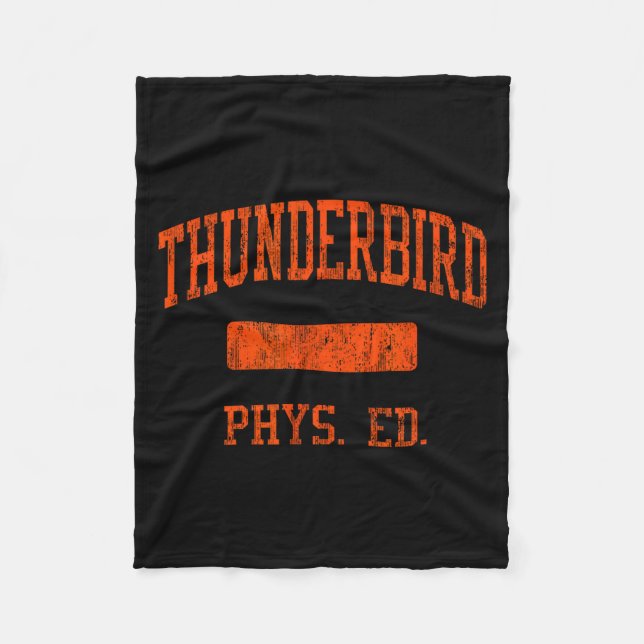 Thunderbird High School Hs Pcute Ss Cute Ssnix Az  Fleecedecke (Vorderseite)