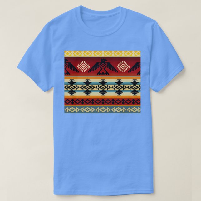 Thunderbird Native American Pattern  T-Shirt (Design vorne)