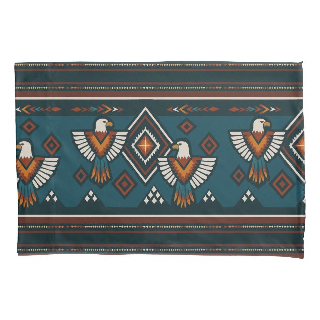 Thunderbird Native Spirit Tribal Pillowcase Kissenbezug (Vorderseite)