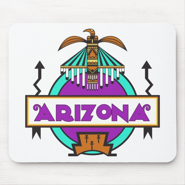 Thunderbird-Schild Mousepad (Vorne)