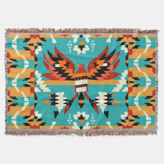 Thunderbird Thunderbird Throw Blanket Decke (Vorderseite)