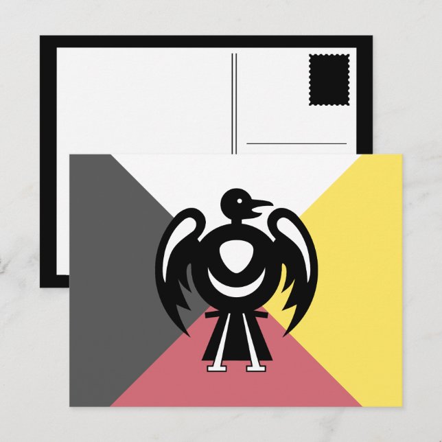 Thunderbird v2 postkarte (Vorne/Hinten)